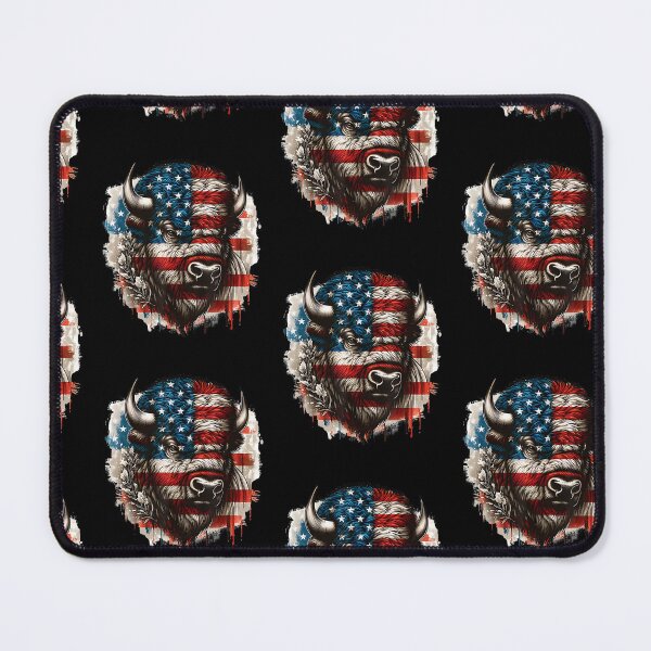 Item preview, American Buffalo American Bison American Flag American Bison designed and sold by Goleon12.