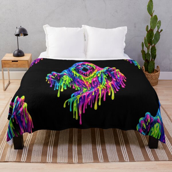 Item preview, Surreal Horror Ghost Dripping in Rainbow Chaos designed and sold by SHHCreations.