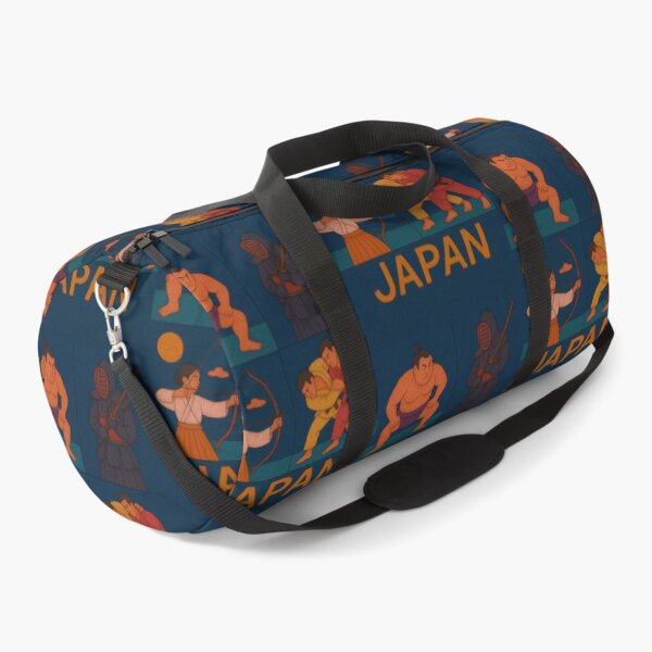 Item preview, Japan Martial Arts Faux Wool Art – Sumo Kendo Kyudo Judo Knitted Style Illustration designed and sold by TheTrendsDesk.