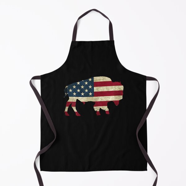 Item preview, Vintage Buffalo American flag Bison Patriotic gift designed and sold by Goleon12.