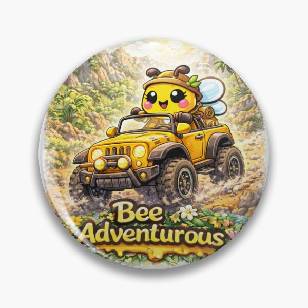 Item preview, Bee Adventurous - four-wheel drive  designed and sold by Beetobuzz.