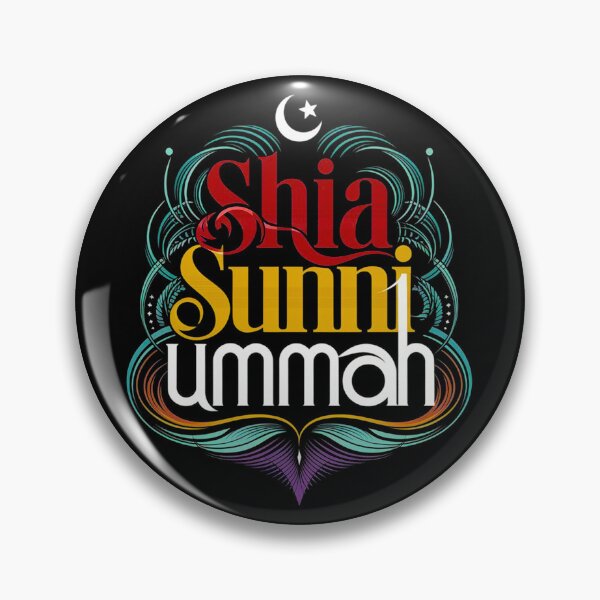 Item preview, Shia Sunni Ummah Unity in Diversity Peace & Harmony Islamic Typography designed and sold by maseno.