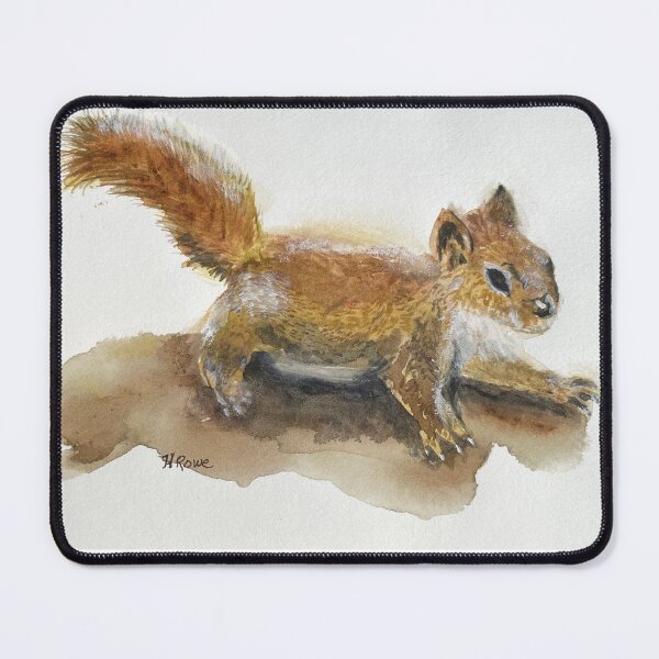 Item preview, Red Squirrel painting designed and sold by H.E.R.STUDIO.