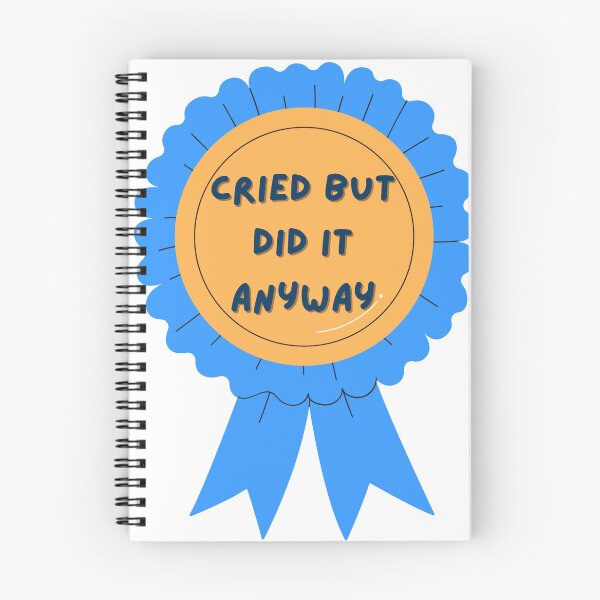Item preview, cried but did it anyway designed and sold by  StudioAlunsina.