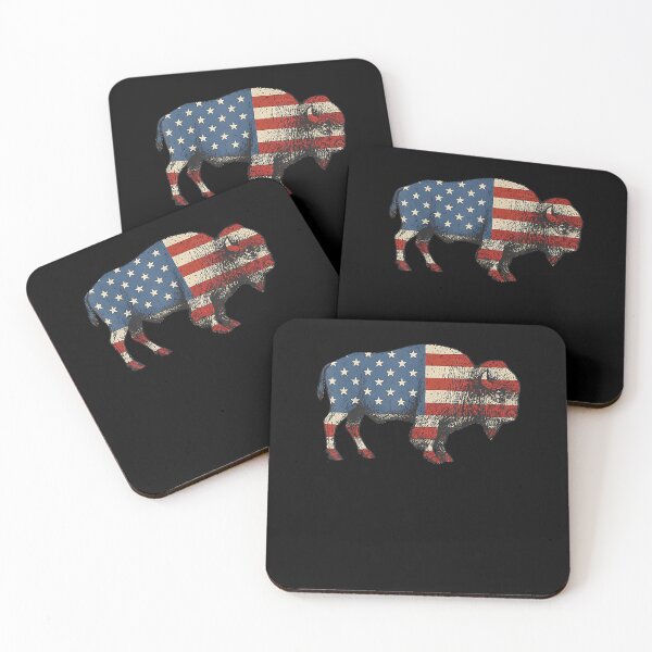 Item preview, Bison USA American Flag Patriotic United States designed and sold by Goleon12.