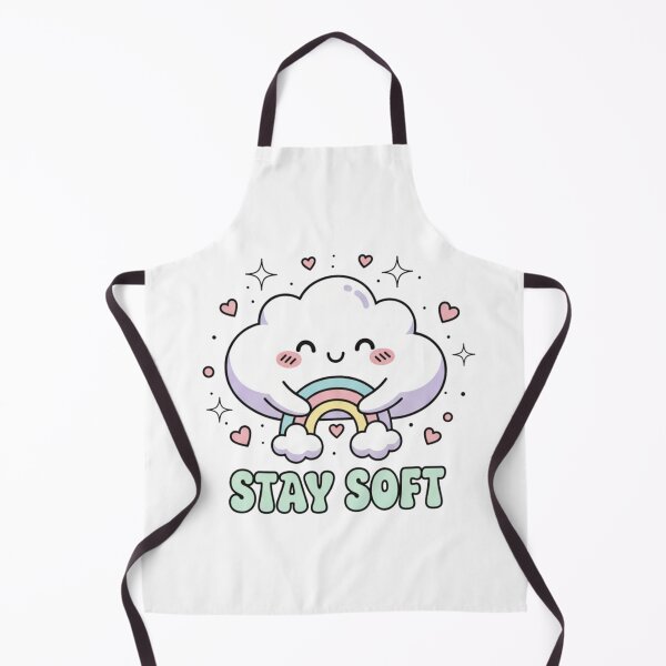Item preview, Stay Soft ☁️? – Kawaii Cloud Hug T-Shirt Design designed and sold by swizbiz.