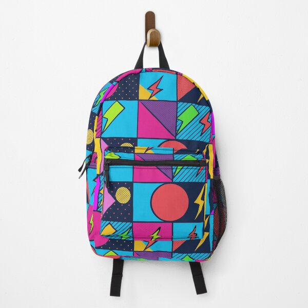 Item preview, Colorful pop art pattern, circle, lightning bolt, triangle designed and sold by angel-cat-22.