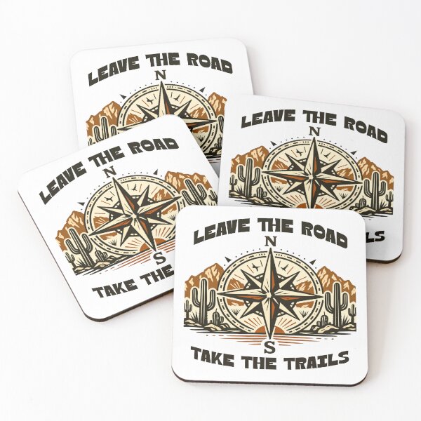 Item preview, Leave The Road - Take The Trails designed and sold by B-All-Creations.
