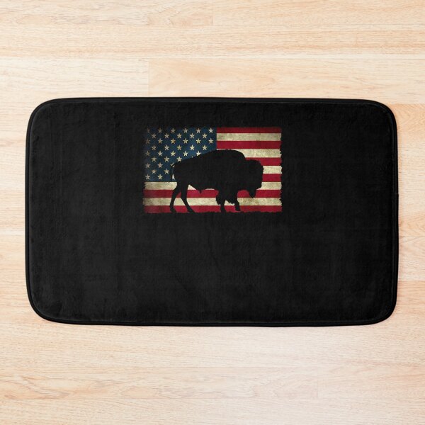 Item preview, Retro Buffalo American Flag USA Bison for Women Kids Men designed and sold by Goleon12.