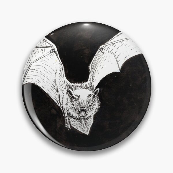 Item preview, Flying Bat Sticker or Notebook designed and sold by RoostOfRavens.
