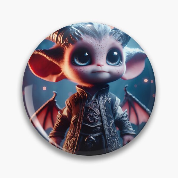 Item preview, Little Demon designed and sold by GalleryBrisArt.