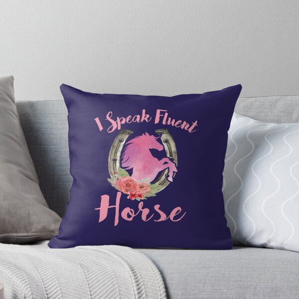 Item preview,  I Speak Fluent Horse Cute Equestrian Show Riding Horseback Rider designed and sold by jaygo.