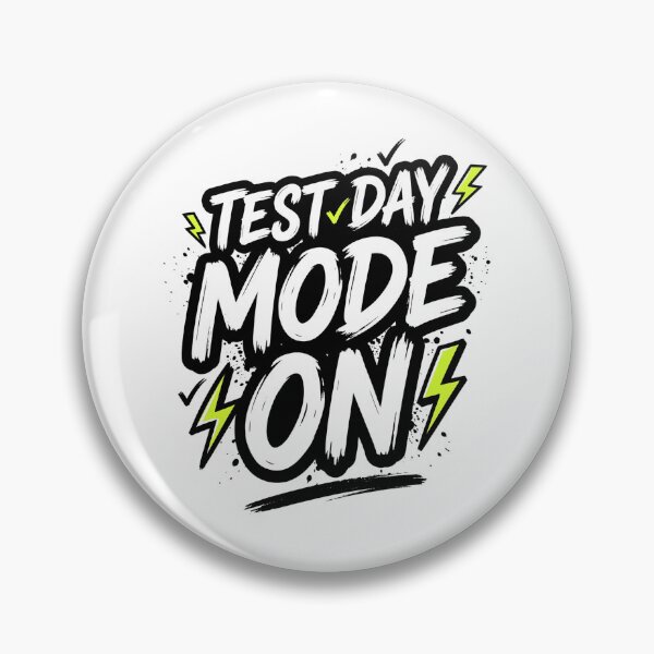 Item preview, Test Day Mode On Design, student exam motivation gift, back to school testing graphic tee designed and sold by AsturShop.