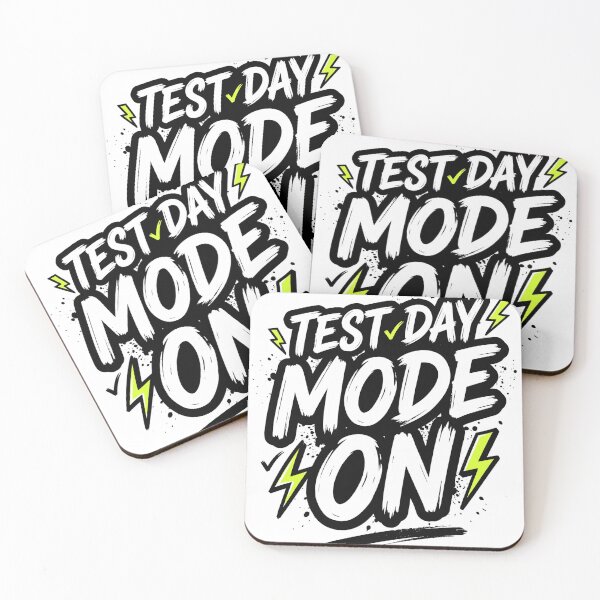 Item preview, Test Day Mode On Design, student exam motivation gift, back to school testing graphic tee designed and sold by AsturShop.