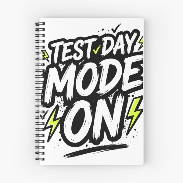 Item preview, Test Day Mode On Design, student exam motivation gift, back to school testing graphic tee designed and sold by AsturShop.