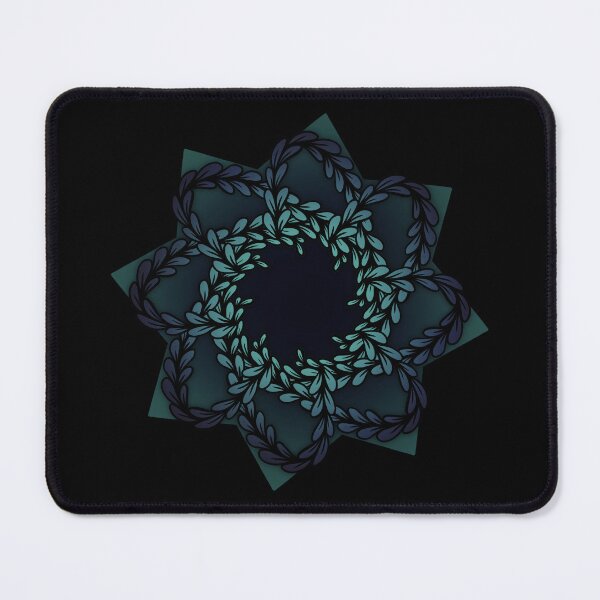 Item preview, Astral Wreath: Deep Teal designed and sold by TangleH-art.