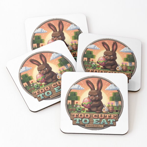 Item preview, Funny Easter Bunny “Too Cute to Eat… Probably” Graphic Tee designed and sold by relso.