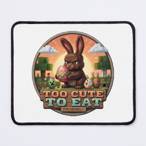 Item preview, Funny Easter Bunny “Too Cute to Eat… Probably” Graphic Tee designed and sold by relso.