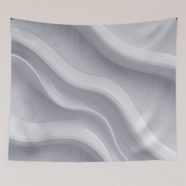 Item preview, Shades of Gray Wavy Lines Background designed and sold by burbankdesigns.