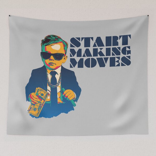 Item preview, Start Making Moves Business Baby designed and sold by UNK-Fatigues.