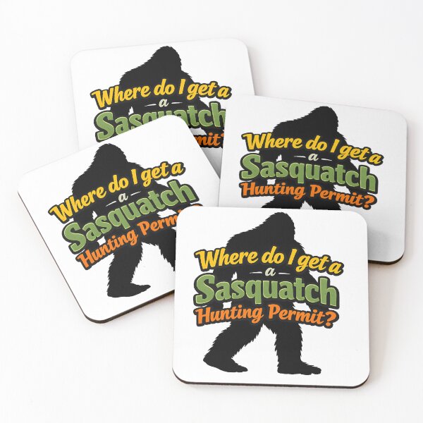 Item preview, Where do I get a Sasquatch Hunting Permit designed and sold by Bjorkqvist.