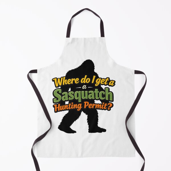 Item preview, Where do I get a Sasquatch Hunting Permit designed and sold by Bjorkqvist.