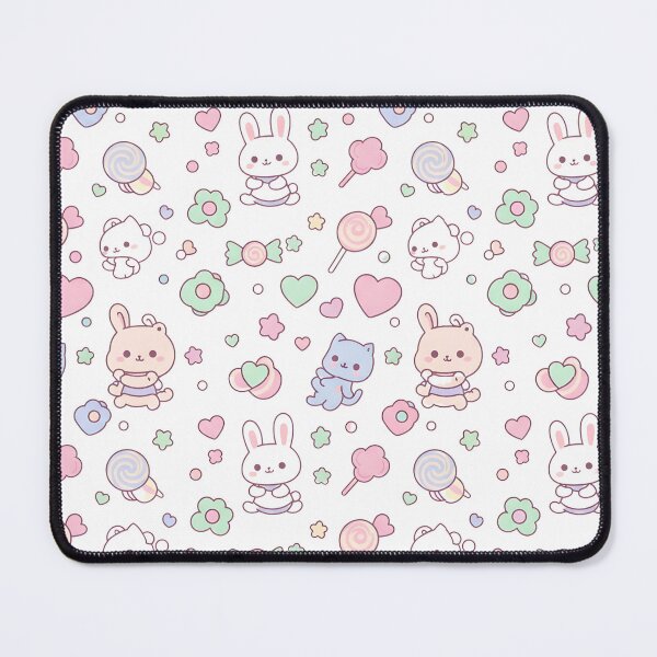 Item preview, Pastel Kawaii Animal Friends ??? – Seamless Cute Pattern Design designed and sold by swizbiz.