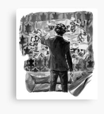 Sherlock in 221B Canvas Print