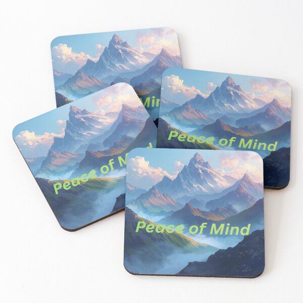 Item preview, Peace of Mind Mountain Landscape Art designed and sold by Vankise10.
