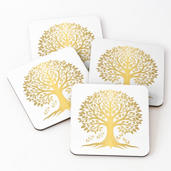 Item preview, Elegant Golden Tree of Life designed and sold by ArtMochis.
