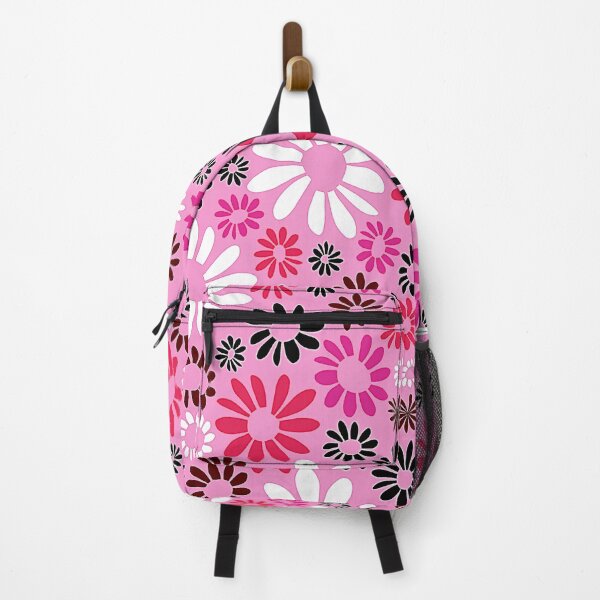 Item preview, Retro 1960's Pink, White, And Red Flower Pattern designed and sold by DEC02.