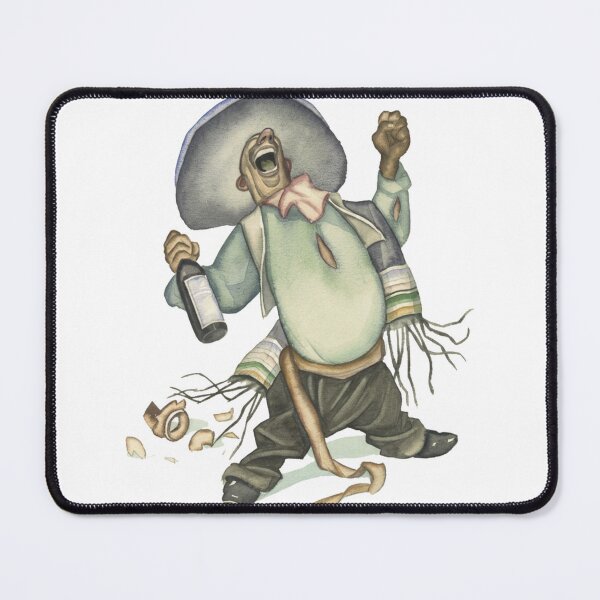 Item preview, Vintage Art - Cabral - Alegría Mexicana - Vintage Cartoon Illustration Drunken Character Humor Art Lovers designed and sold by RickE.