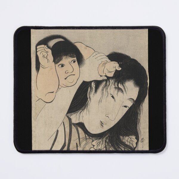 Item preview, VINTAGE Kintaro Grabbing Yamauba's Hair 1801 designed and sold by SZPdezigns.