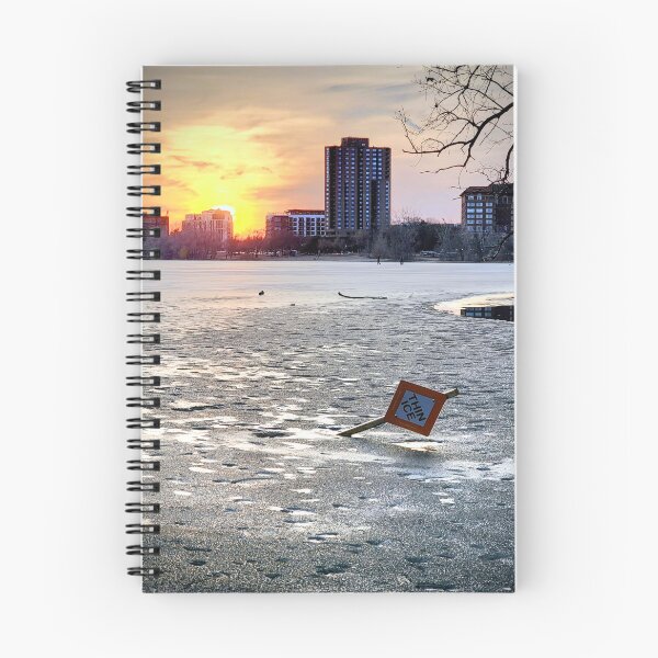 Item preview, Minneapolis Skyline Thin Ice designed and sold by Baileypaints.