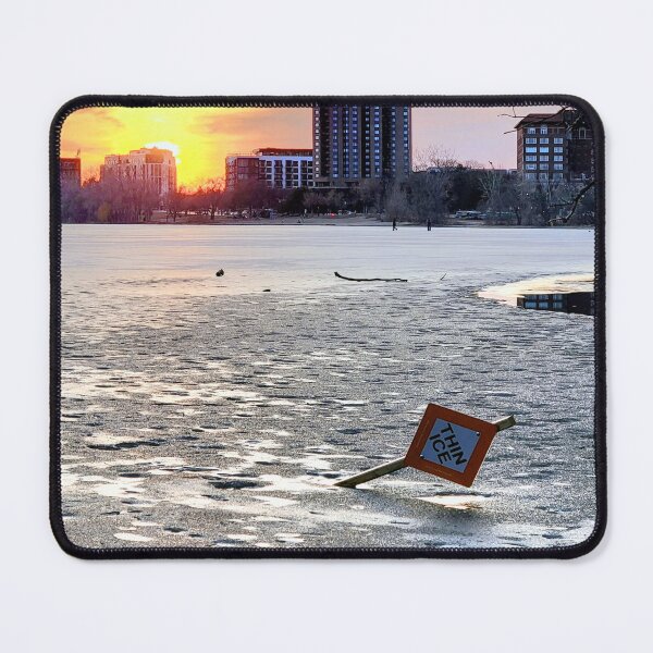 Item preview, Minneapolis Skyline Thin Ice designed and sold by Baileypaints.