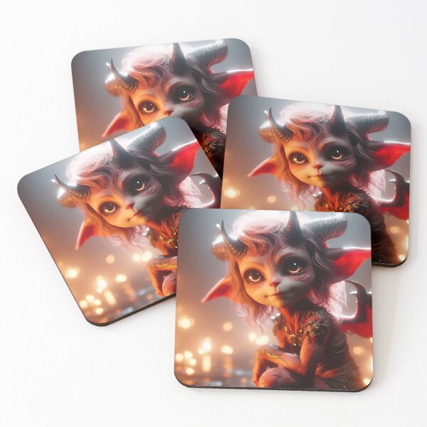 Item preview, Little Demon designed and sold by GalleryBrisArt.