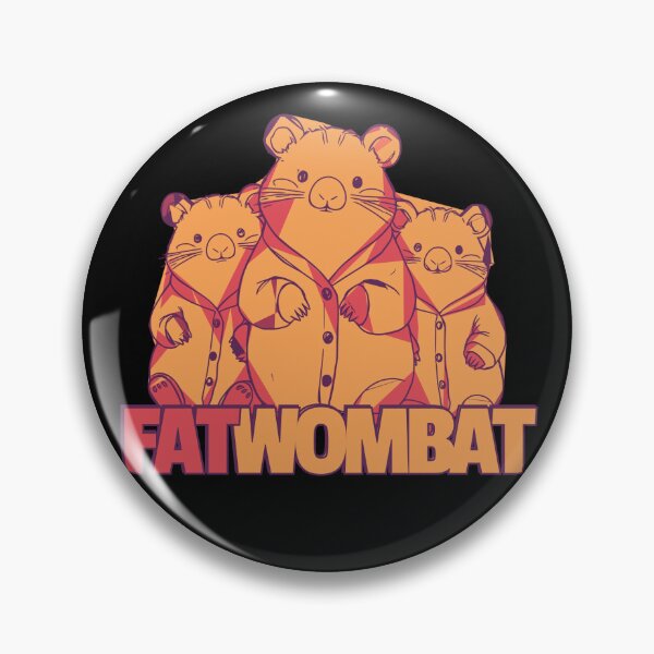 Item preview, Fat Wombat Australian Animal designed and sold by pUNKnown.