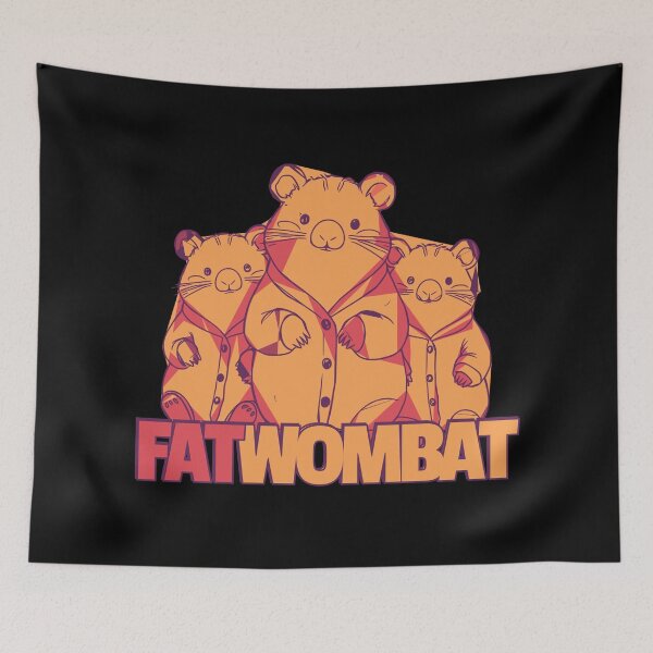 Item preview, Fat Wombat Australian Animal designed and sold by pUNKnown.