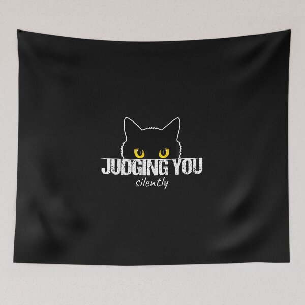 Item preview, Cat Judging You Silently Meme designed and sold by CHIFOUR4.