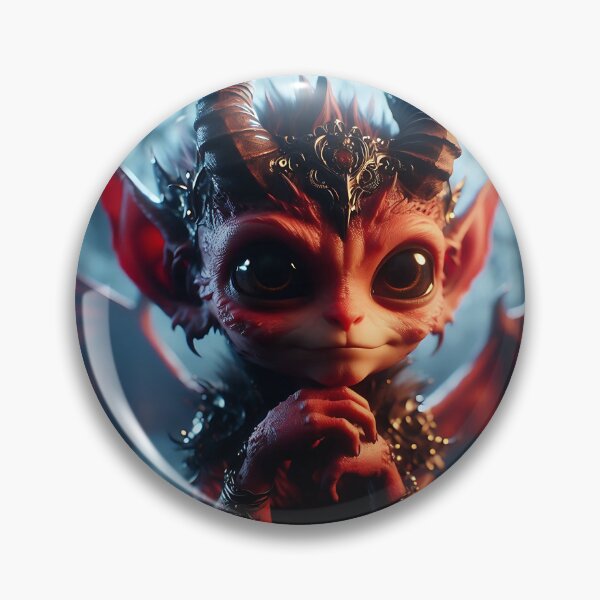 Item preview, Little Demon designed and sold by GalleryBrisArt.