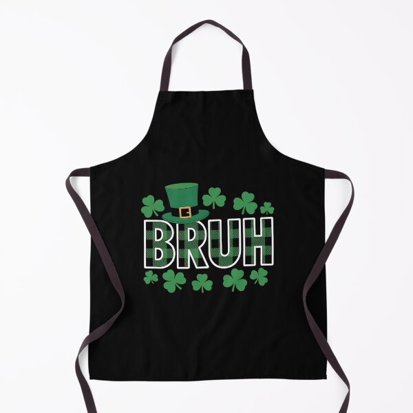 Item preview, Bruh St Patricks Day Green Plaid designed and sold by HellD3vil-Art.