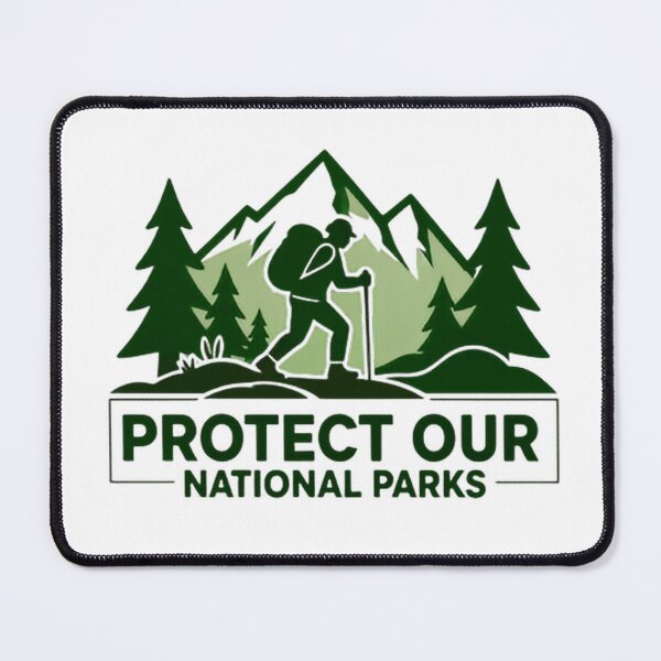 Item preview, Protect Our National Parks Freedom Resist Anti Fascist Collective designed and sold by SkeletonsDanger.