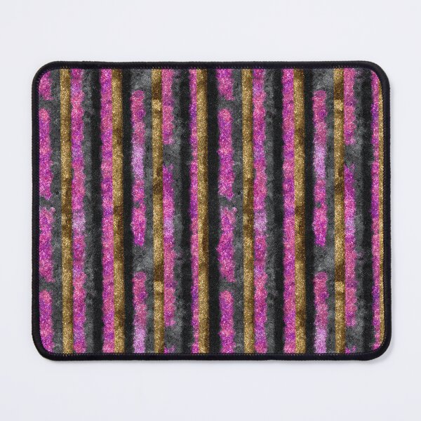 Item preview, Hot Pink Gold Glam Stripes designed and sold by bubblegoth.