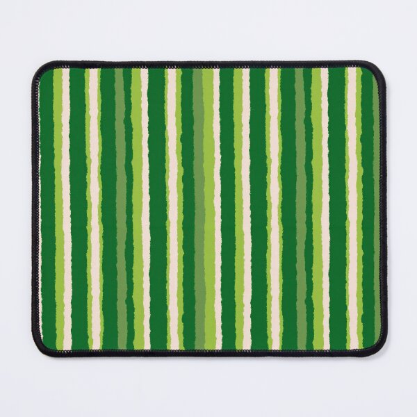 Item preview, Sage Green Cream Stripe Pattern designed and sold by bubblegoth.