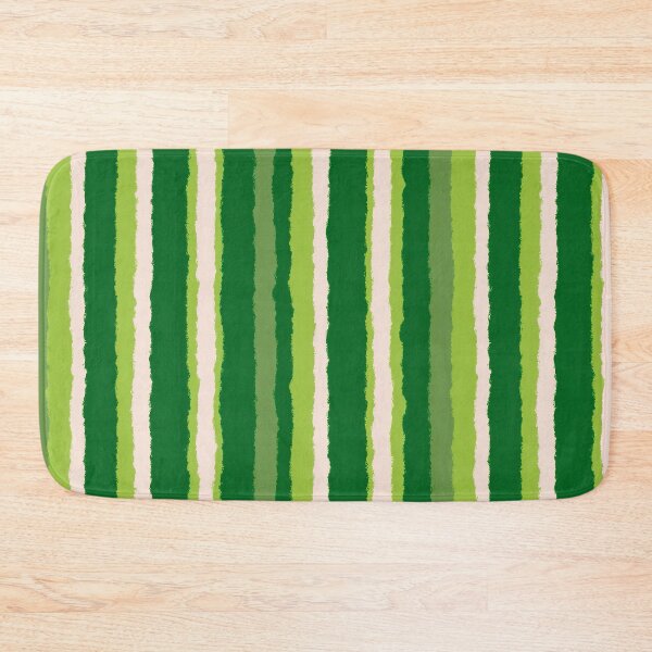 Item preview, Sage Green Cream Stripe Pattern designed and sold by bubblegoth.