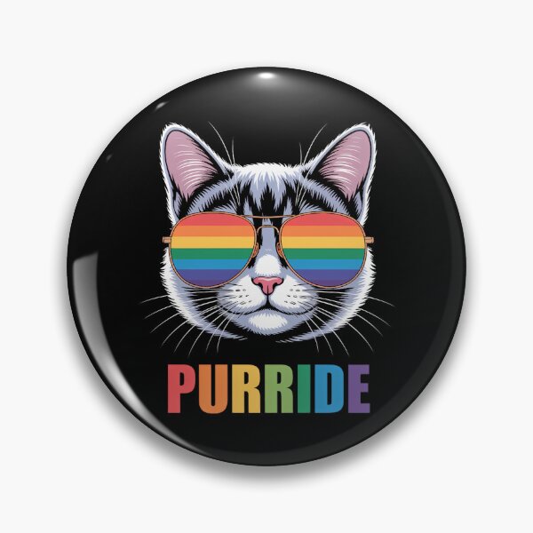 Item preview, Cat Gay Pride Rainbow LGBTQ designed and sold by Moon-Ape.