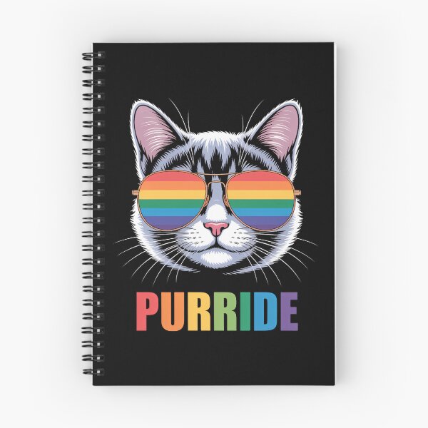 Item preview, Cat Gay Pride Rainbow LGBTQ designed and sold by Moon-Ape.