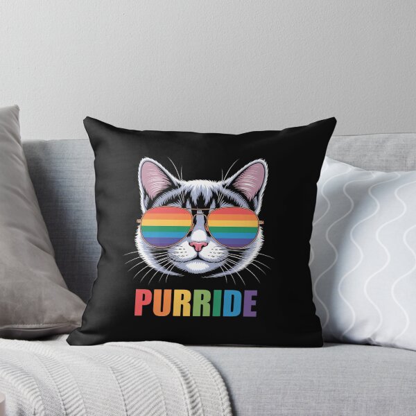Item preview, Cat Gay Pride Rainbow LGBTQ designed and sold by Moon-Ape.