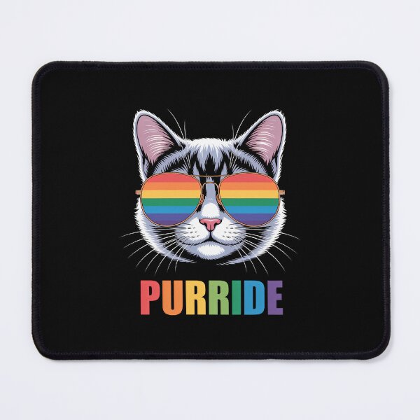 Item preview, Cat Gay Pride Rainbow LGBTQ designed and sold by Moon-Ape.