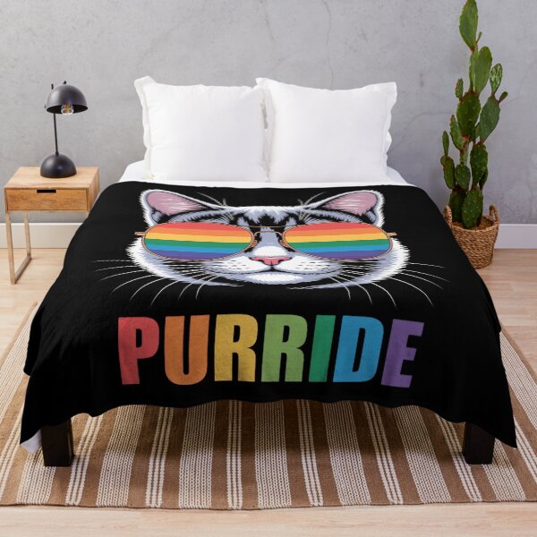 Item preview, Cat Gay Pride Rainbow LGBTQ designed and sold by Moon-Ape.